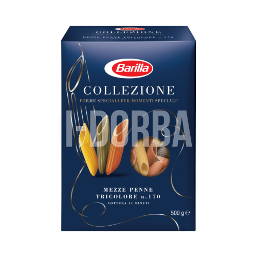 Barilla Mezze penne tricolori (МЕЦЦЕ ПЕННЕ ТРЕХЦВЕТНЫЕ) 500 гр.