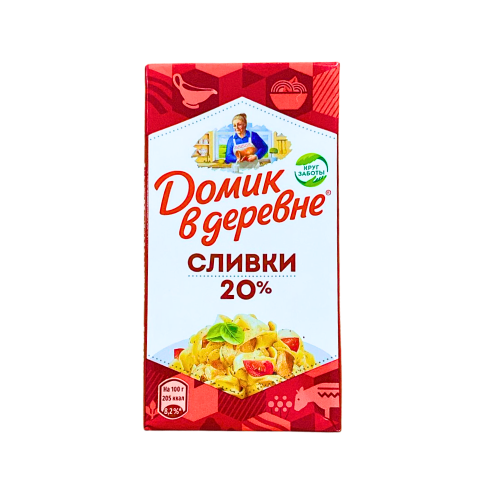 Сливки Домик в деревне 20% 480г