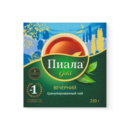 Чай черный гранулированный Вечерний Пиала Gold 250г