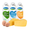 Молочная продукция, сыр, яйцо