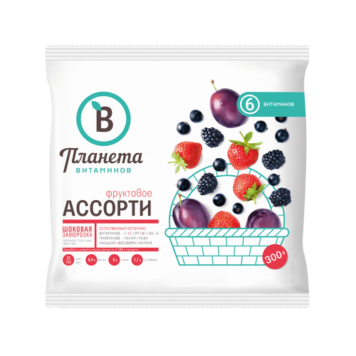 Ассорти фруктовое. Планета Витаминов 300г (1)