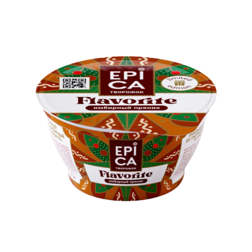 EPICA Flavorita Йогурт Имбирный Пряник 7,5% 130 гр